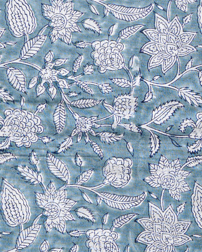 Hand Block Print Kota Doria Dupatta